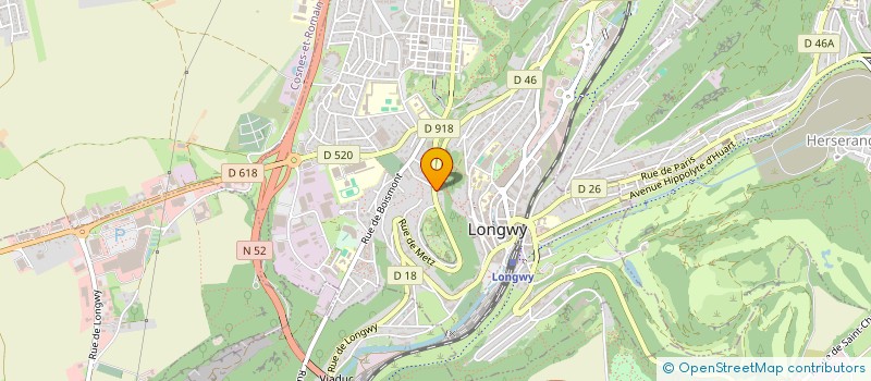 localisation de l'entreprise 839 389 327  à LONGWY