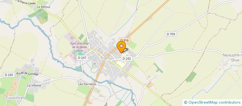 localisation de l'entreprise 839 408 333 à TRUN