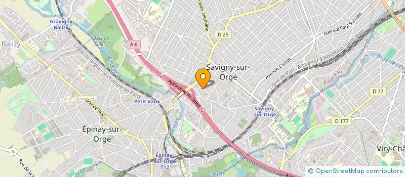 localisation de l'entreprise 839 412 970 à SAVIGNY-SUR-ORGE