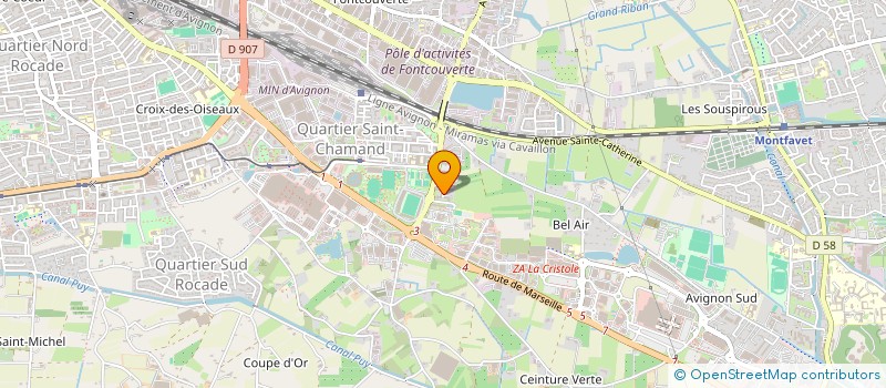 localisation de l'entreprise 839 417 847 à AVIGNON