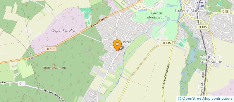 localisation de l'entreprise 839 437 100   CERNY