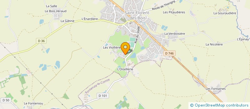localisation de l'entreprise 839 485 489 à LA ROCHE-SUR-YON