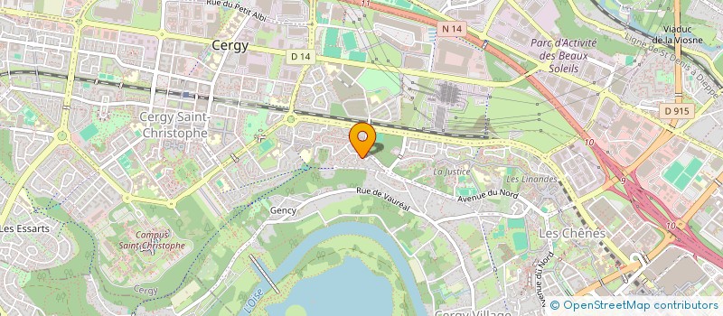 localisation de l'entreprise 839 490 505   CERGY