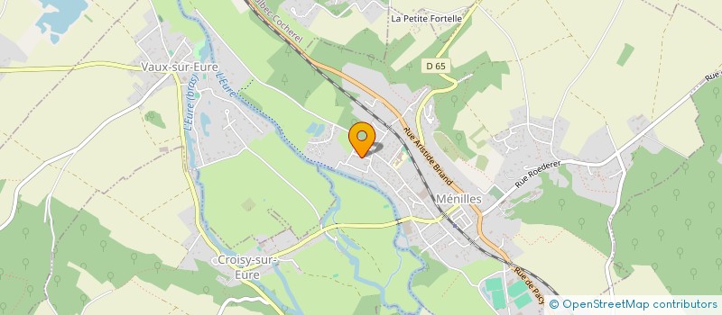 localisation de l'entreprise 839 490 687   MENILLES