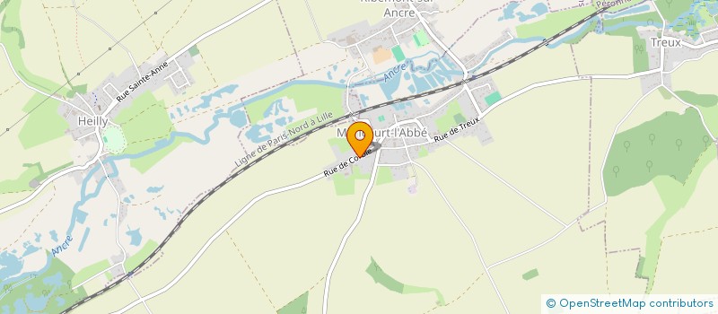 localisation de l'entreprise 839 493 921   MERICOURT-L'ABBE