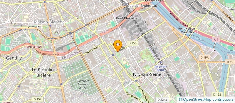 localisation de l'entreprise 839 520 152   IVRY-SUR-SEINE