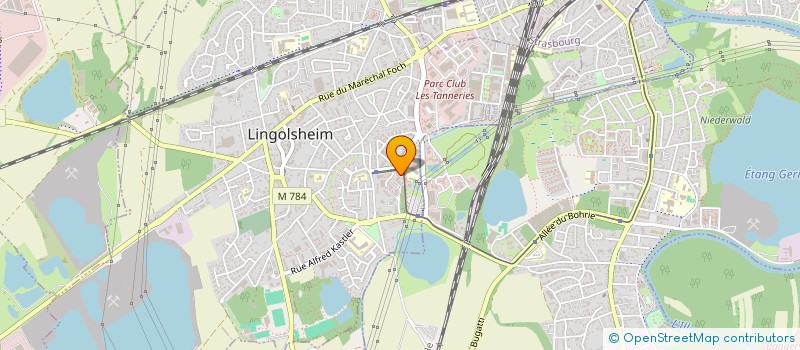 localisation de l'entreprise 839 529 013   LINGOLSHEIM