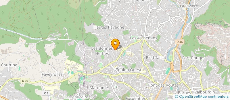 localisation de l'entreprise 839 548 922   SANARY-SUR-MER