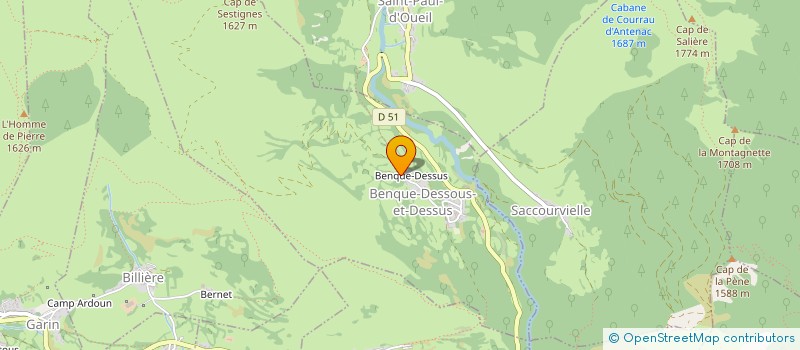 localisation de l'entreprise 839 554 029   BENQUE-DESSOUS-ET-DESSUS