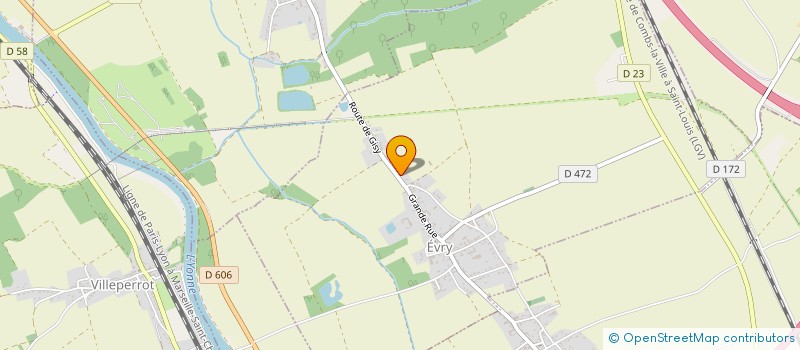 localisation de l'entreprise 839 557 832   EVRY