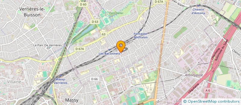 localisation de l'entreprise 839 569 951  à ANTONY