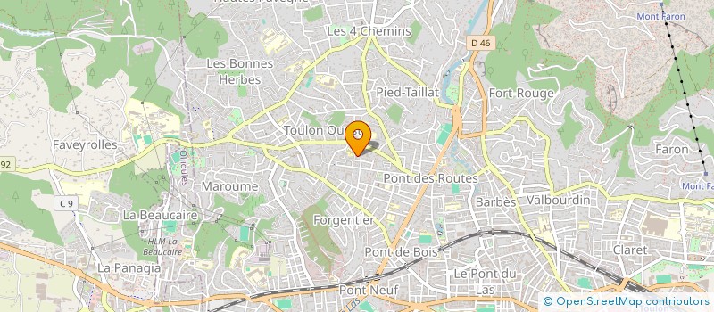 localisation de l'entreprise 839 581 212   LA VALETTE-DU-VAR