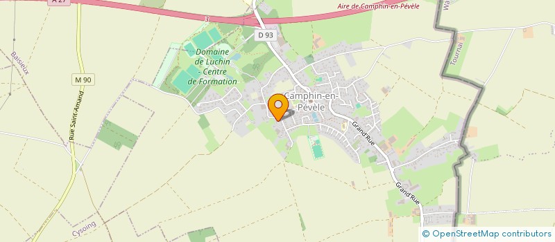 localisation de l'entreprise 839 582 657  à CAMPHIN-EN-PEVELE