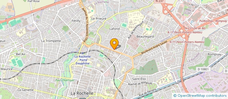 localisation de l'entreprise 839 585 973   LA ROCHELLE