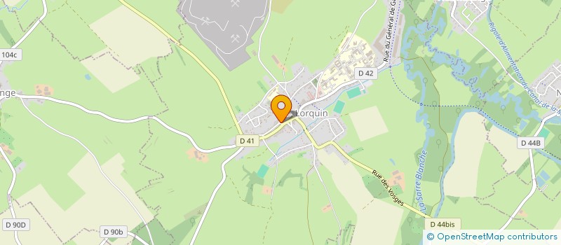 localisation de l'entreprise 839 601 929   LORQUIN