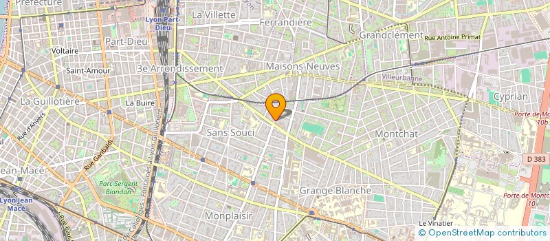 localisation de l'entreprise 839 616 430   POLEYMIEUX-AU-MONT-D'OR