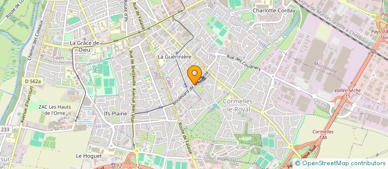 localisation de l'entreprise 839 632 379  à CAEN