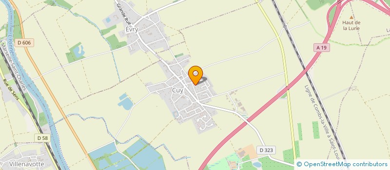 localisation de l'entreprise 839 643 038   CUY