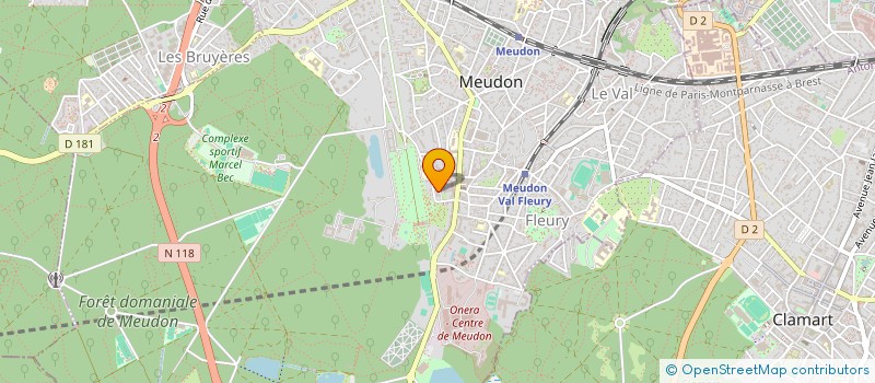 localisation de l'entreprise 839 649 514  à MEUDON