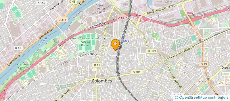 localisation de l'entreprise 839 655 008 à COLOMBES