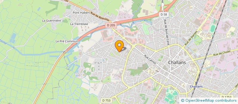 localisation de l'entreprise 839 658 986  à CHALLANS