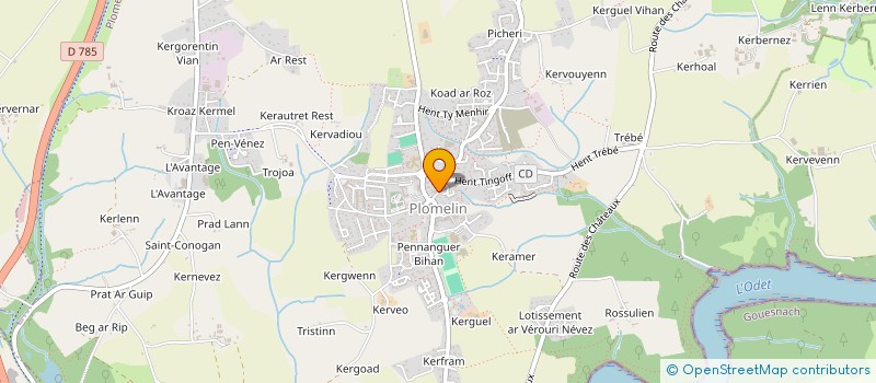 localisation de l'entreprise 839 660 941   PLOMELIN