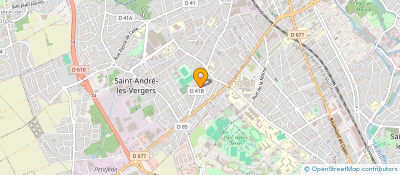 localisation de l'entreprise 839 661 097   SAINT-ANDRE-LES-VERGERS