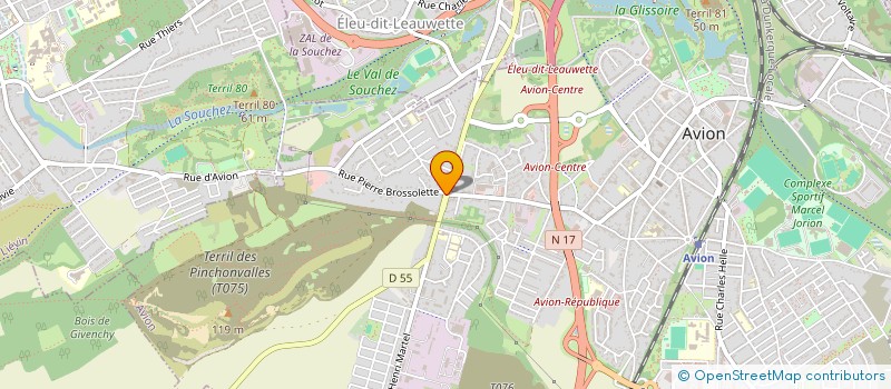 localisation de l'entreprise 839 674 330   LENS