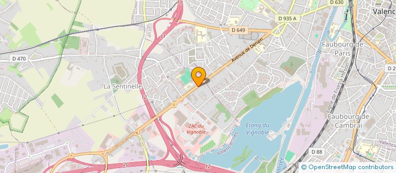 localisation de l'entreprise 839 682 879   VALENCIENNES