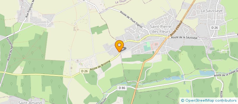 localisation de l'entreprise 839 700 465 à LE THUIT DE L'OISON