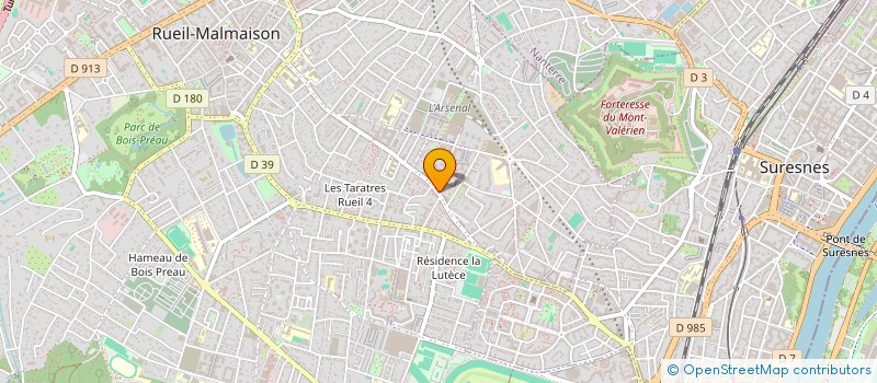 localisation de l'entreprise 839 701 851  à RUEIL MALMAISON