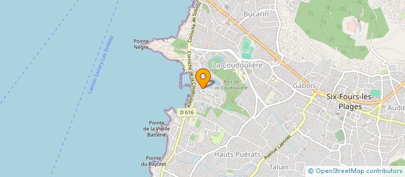 localisation de l'entreprise 839 714 532 à SIX-FOURS-LES-PLAGES