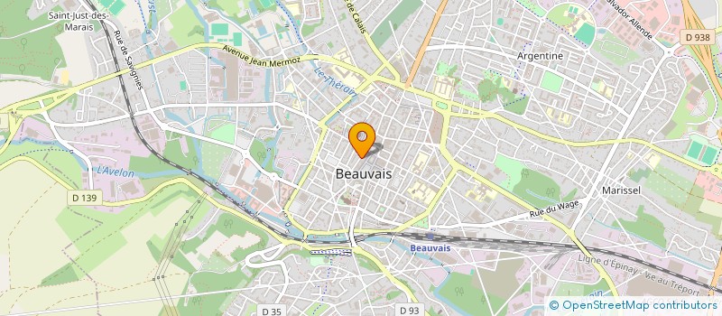 localisation de l'entreprise 839 722 709 à CHATEAUROUX