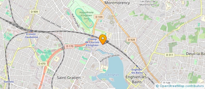 localisation de l'entreprise 839 743 655   SOISY-SOUS-MONTMORENCY