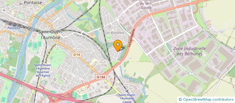 localisation de l'entreprise 839 754 702  à SAINT-OUEN-L'AUMONE