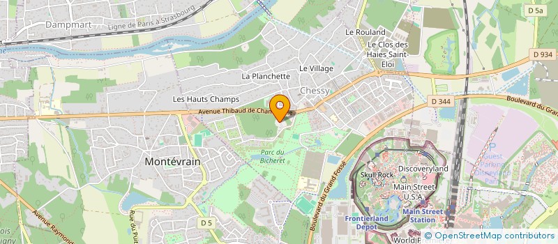 localisation de l'entreprise 839 771 011   CHESSY