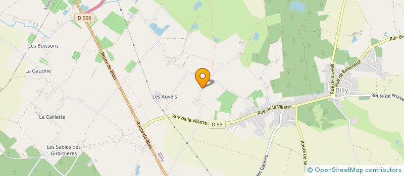 localisation de l'entreprise 839 777 653   BILLY