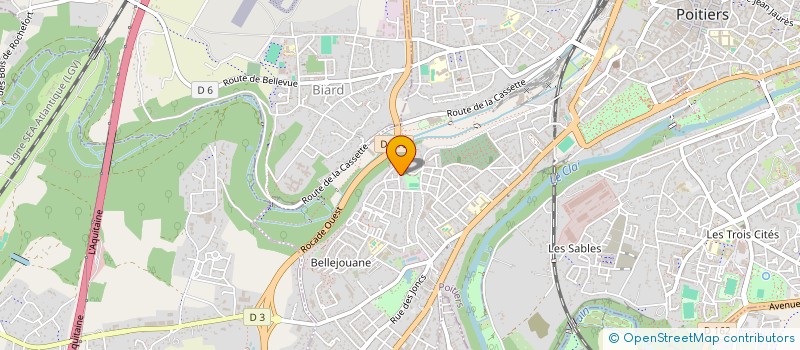 localisation de l'entreprise 839 792 520 à POITIERS