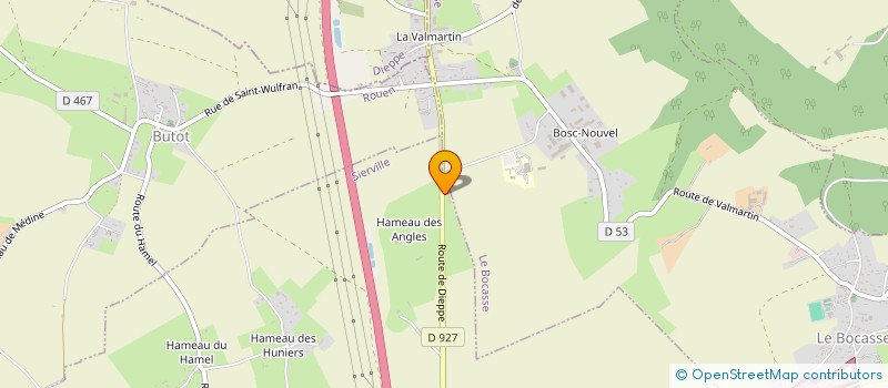 localisation de l'entreprise 839 800 570   SIERVILLE