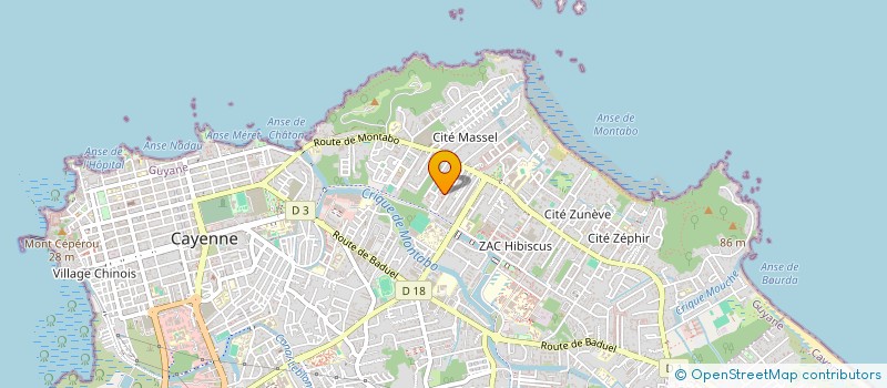 localisation de l'entreprise 839 828 860   CAYENNE