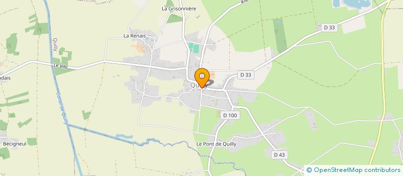 localisation de l'entreprise 839 837 473   QUILLY