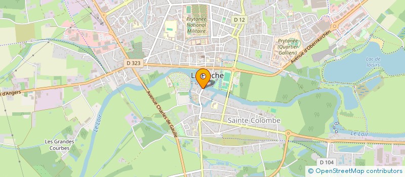 localisation de l'entreprise 839 860 251   LA FLECHE