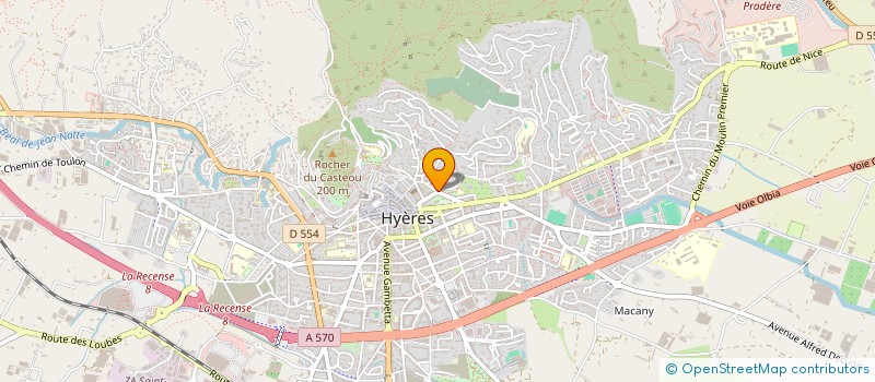 localisation de l'entreprise 839 862 760   HYERES