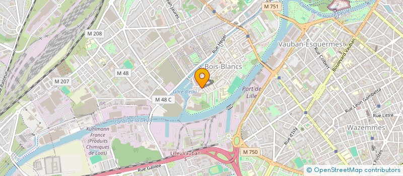 localisation de l'entreprise 839 866 001 à LILLE