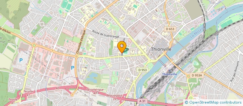 localisation de l'entreprise 839 868 445   THIONVILLE