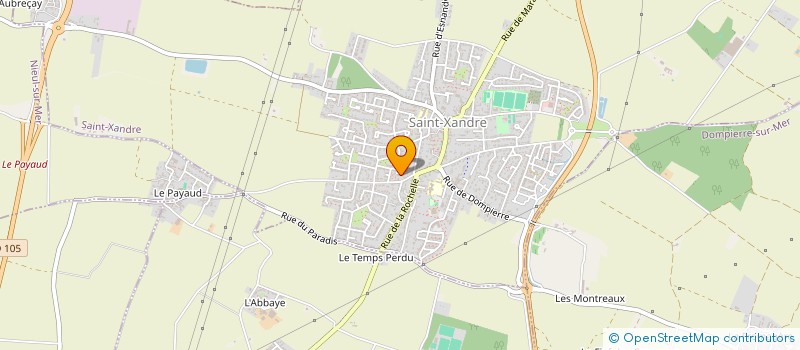 localisation de l'entreprise 839 869 716   SAINT-XANDRE