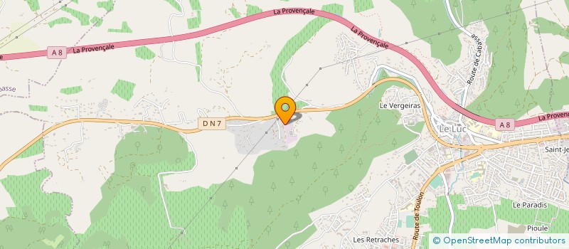 localisation de l'entreprise 839 872 439   TOURVES