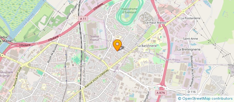 localisation de l'entreprise 839 887 395   ANGERS