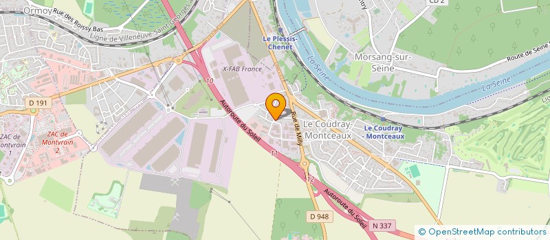 localisation de l'entreprise 839 888 799 à CORBEIL-ESSONNES