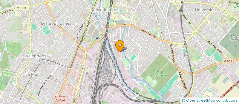 localisation de l'entreprise 839 889 326 à DIJON
